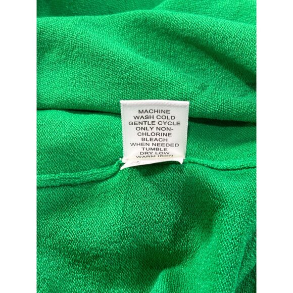 Banana Republic Womens Sleeveless V-Neck Green Knit Tank Top S - Picture 6 of 11